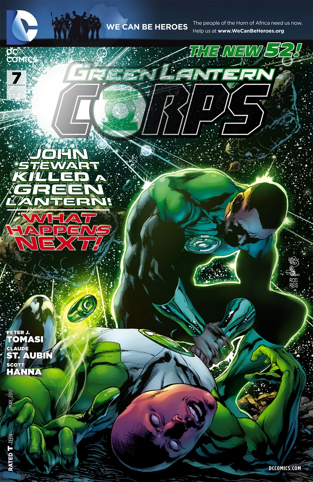 Green Lantern Corps #7 (DC, 2012 — Cover A) cover